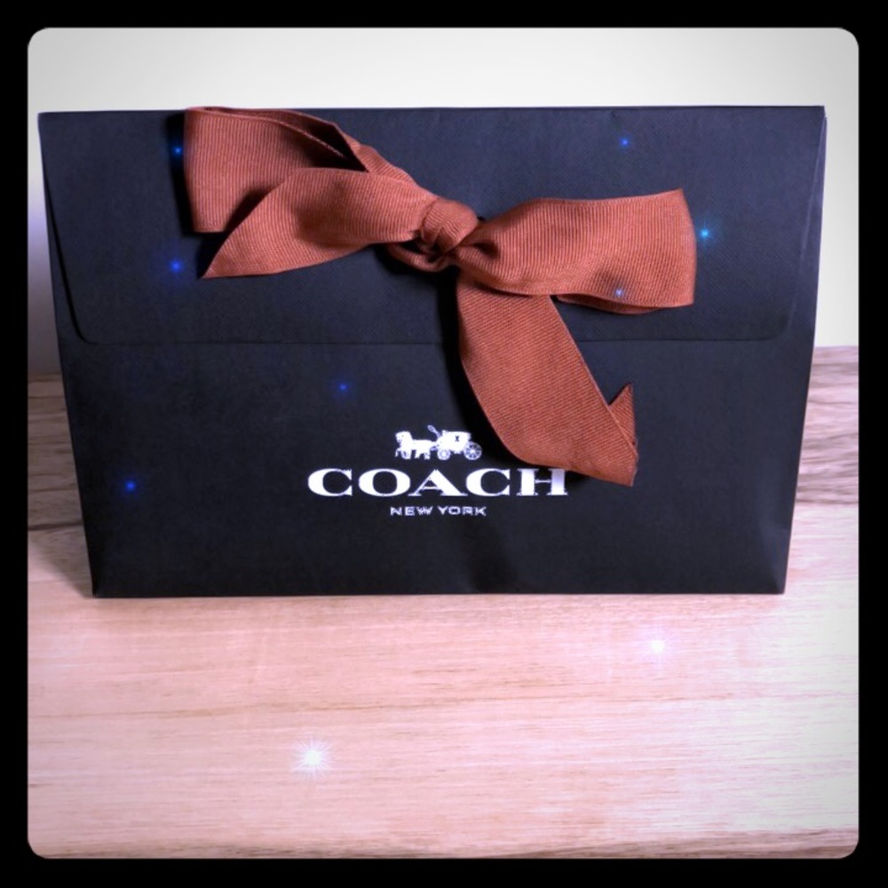 Coach Gift Bag.